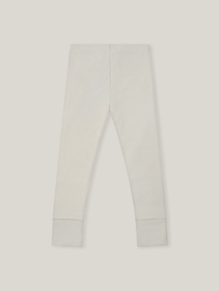 The Ribbed Legging Baby - Ecru