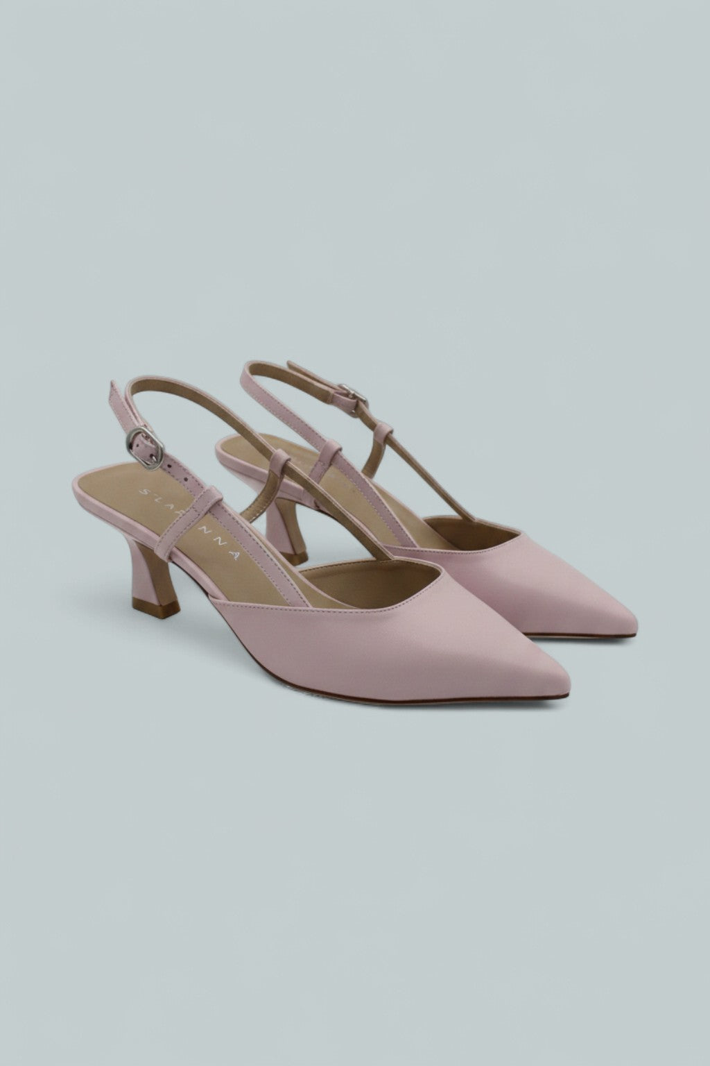Vinnie 50 Slingback Pumps - Pink Sand