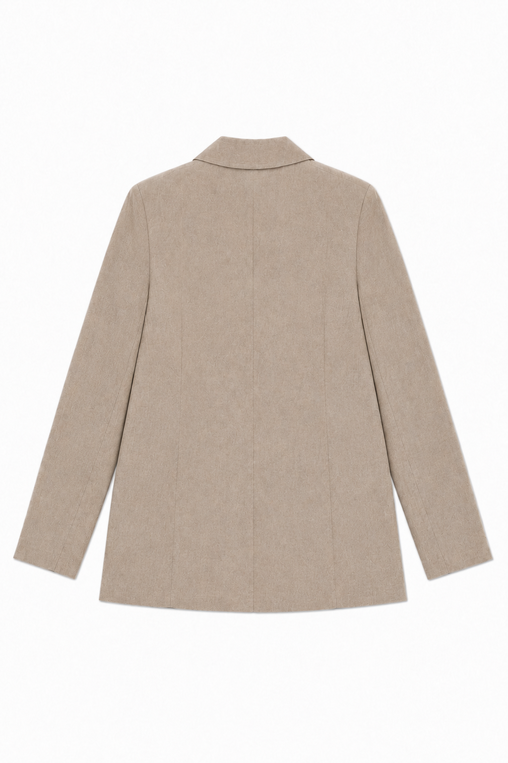 Oversized Classic Blazer - Ecru