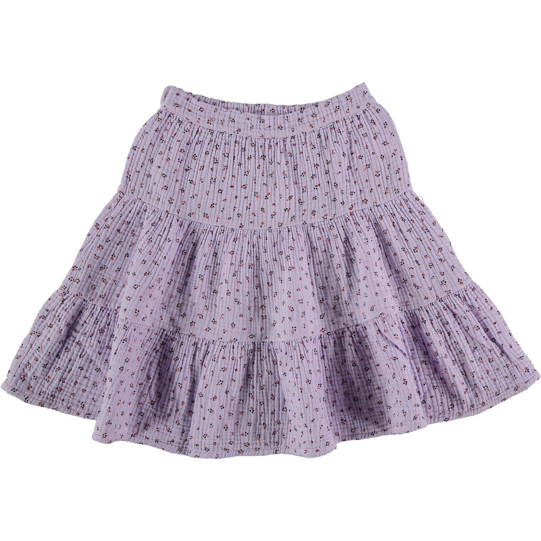 Organic Liberty Tiered Skirt - Mauve