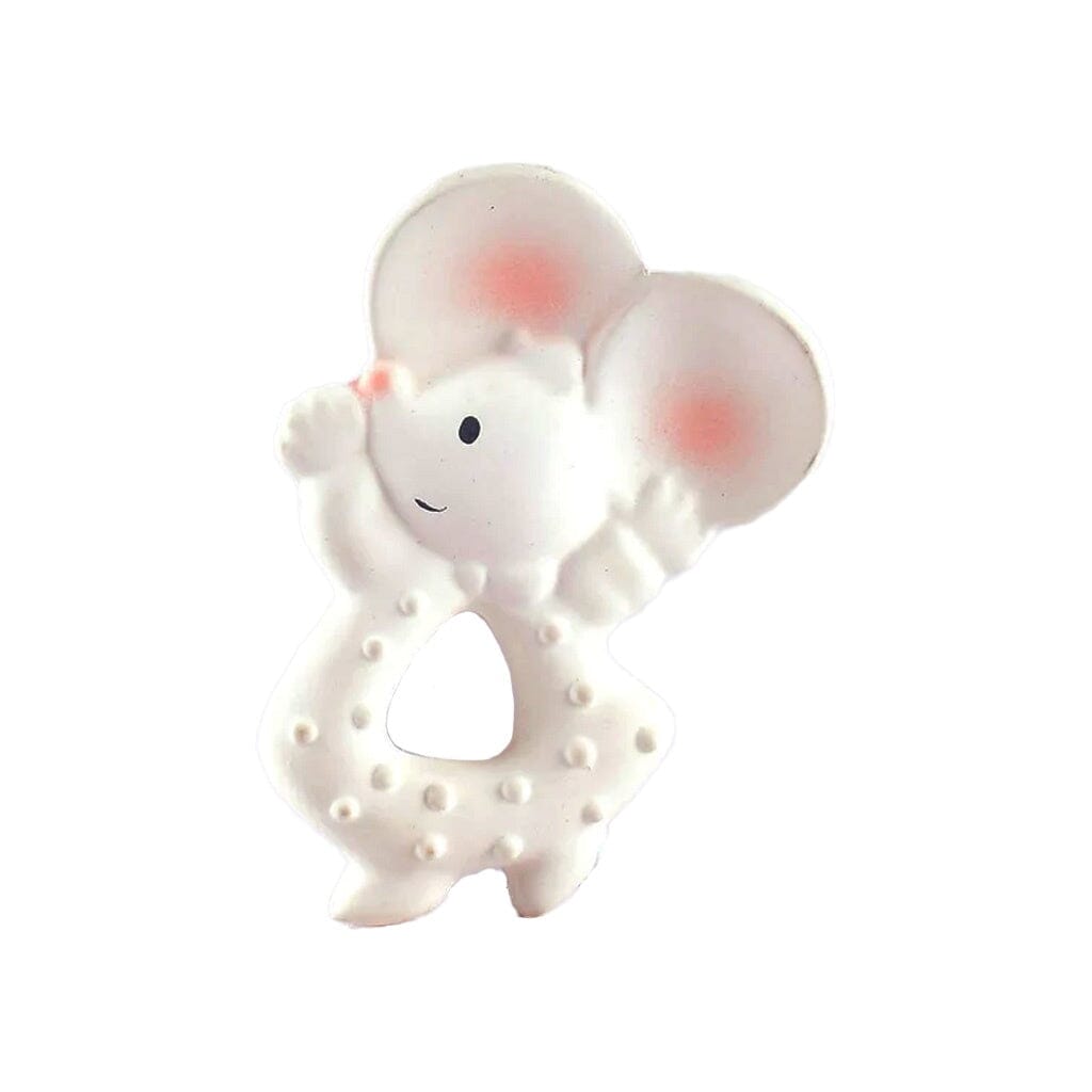 Meiya the Mouse Organic Natural Rubber Teether Teethers Tikiri Toys 