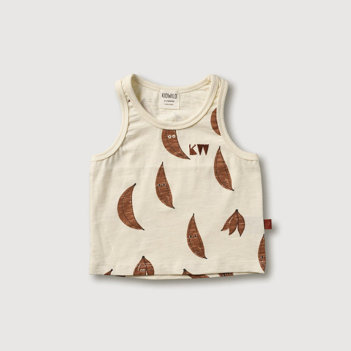 Organic Tank Top -  Banana AOP