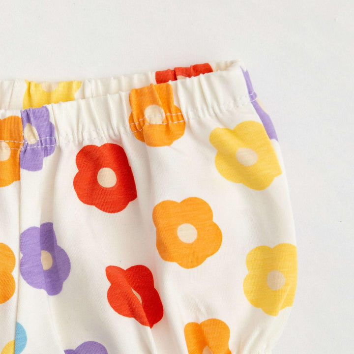 Ruffle Bloomers - Rainbow Poppies