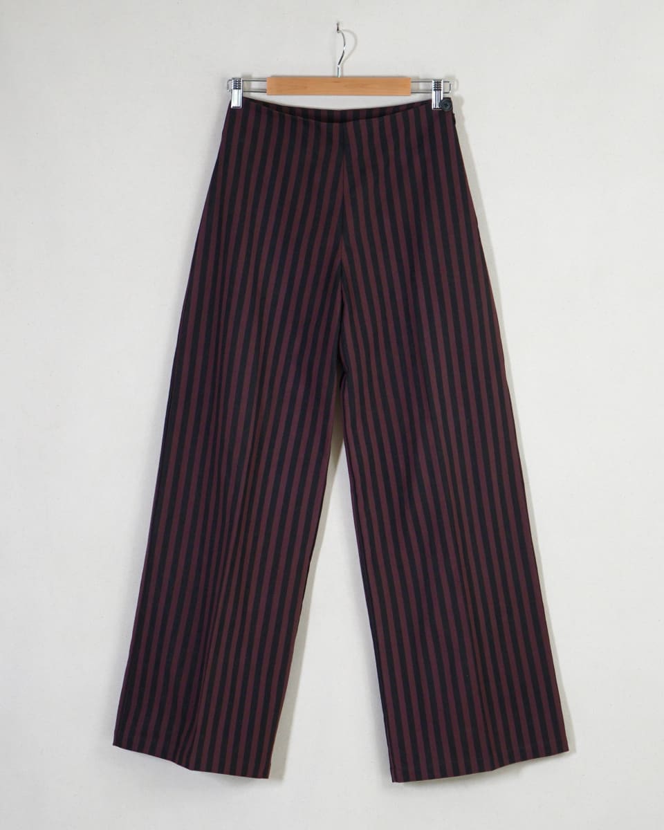 Jasmine Pants - Cocoa Stripe