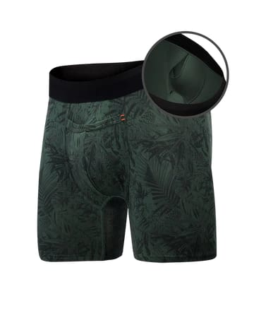 Luxe Paradise Pocket Boxer Brief Standard Fit - Rainforest