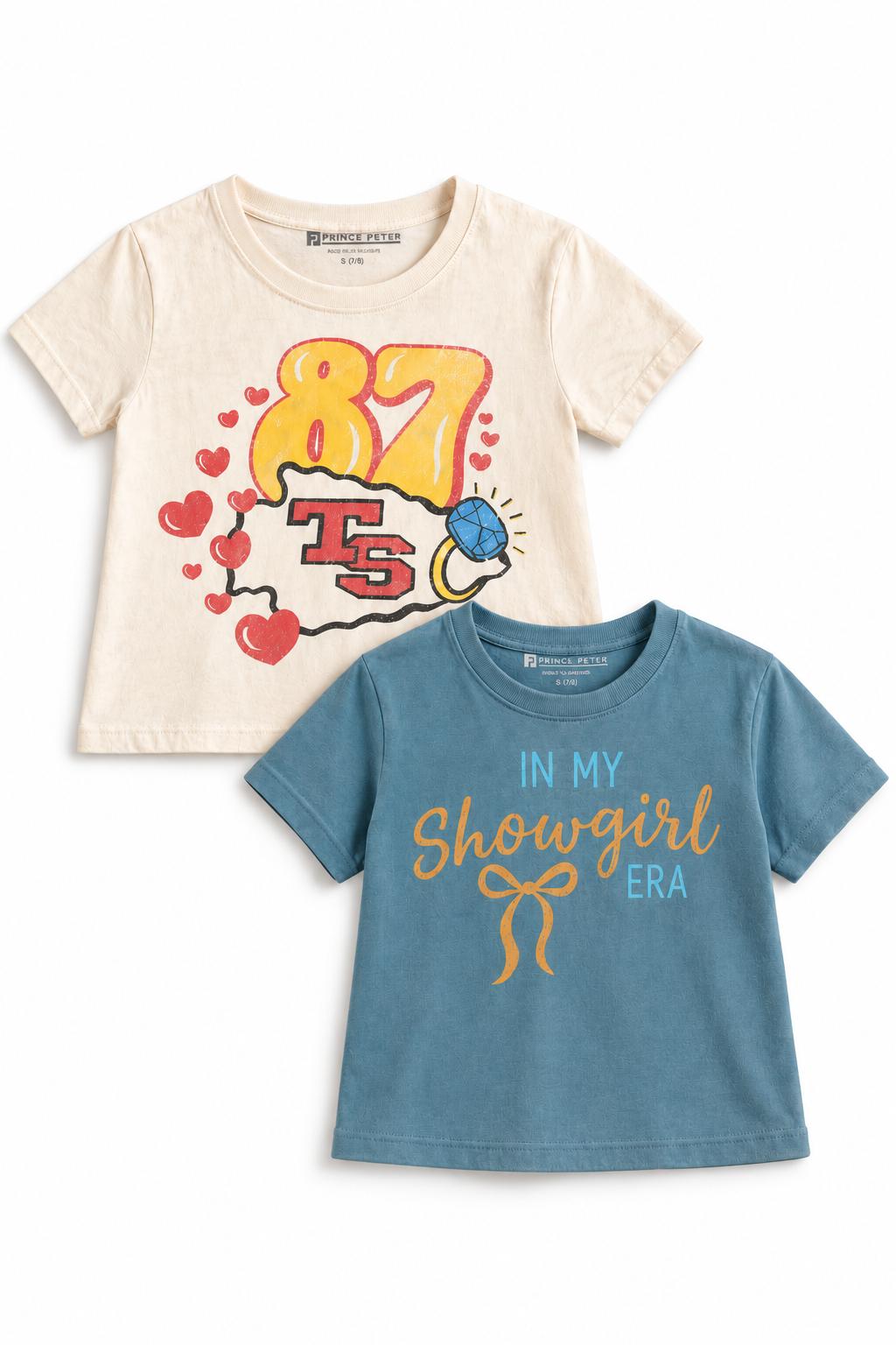 Showgirl Era Tee 2-Pack - Big Kids