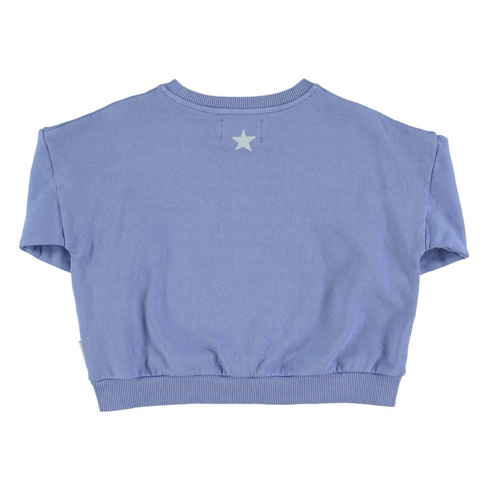 Unisex Sweatshirt - Blue "Vida Bonita" Print