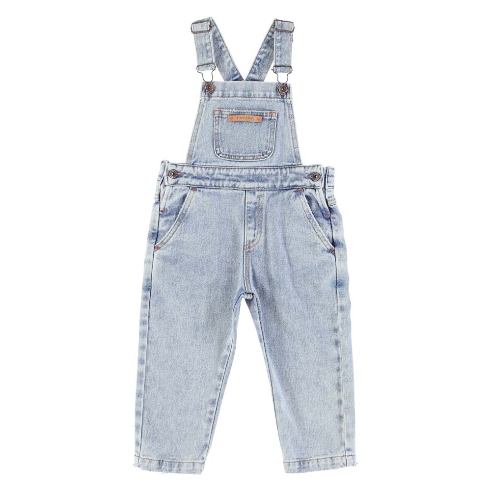 Dungarees - Washed Blue Denim One Pieces Piupiuchick 
