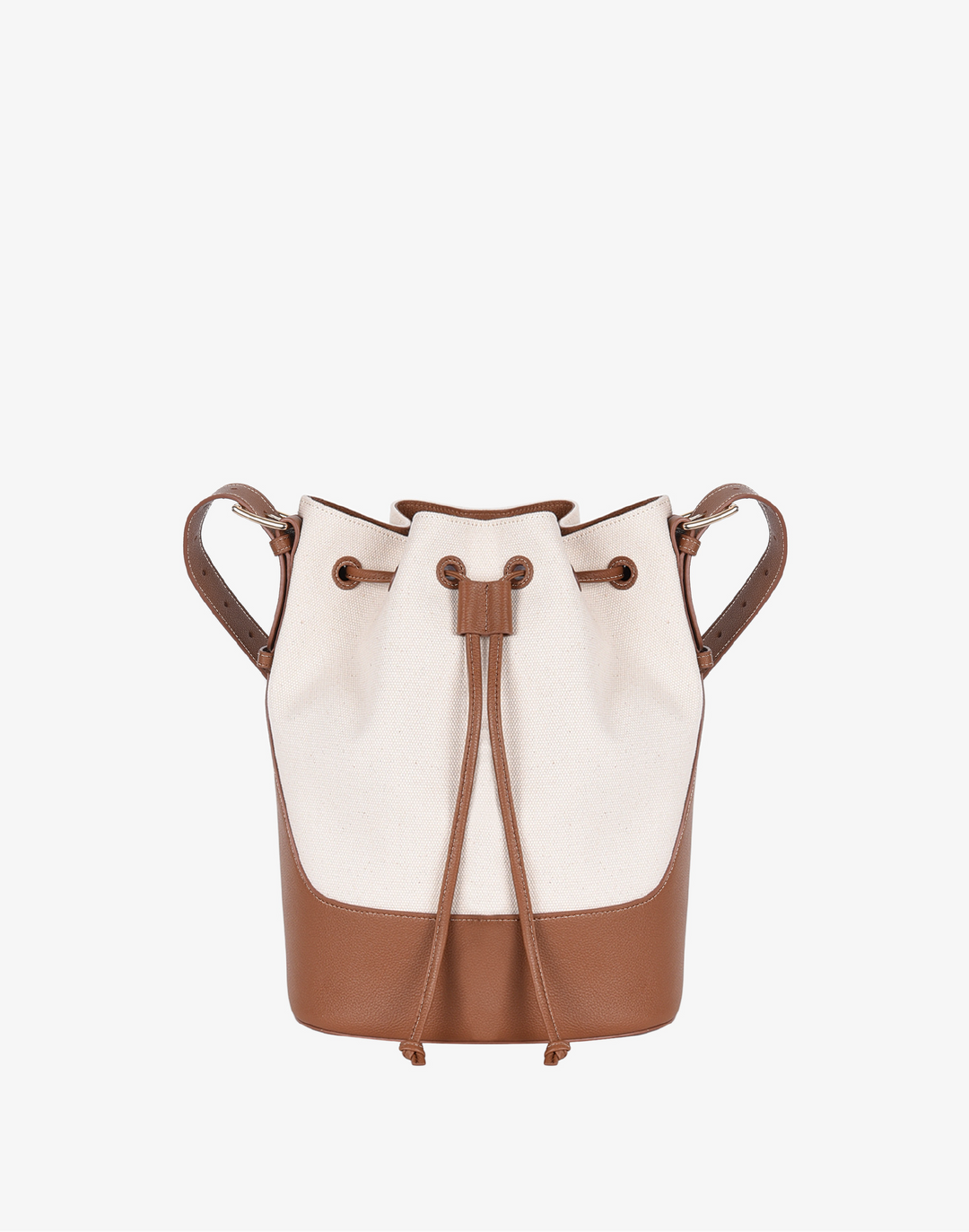 Canvas Cinch Bucket Bag - Canvas