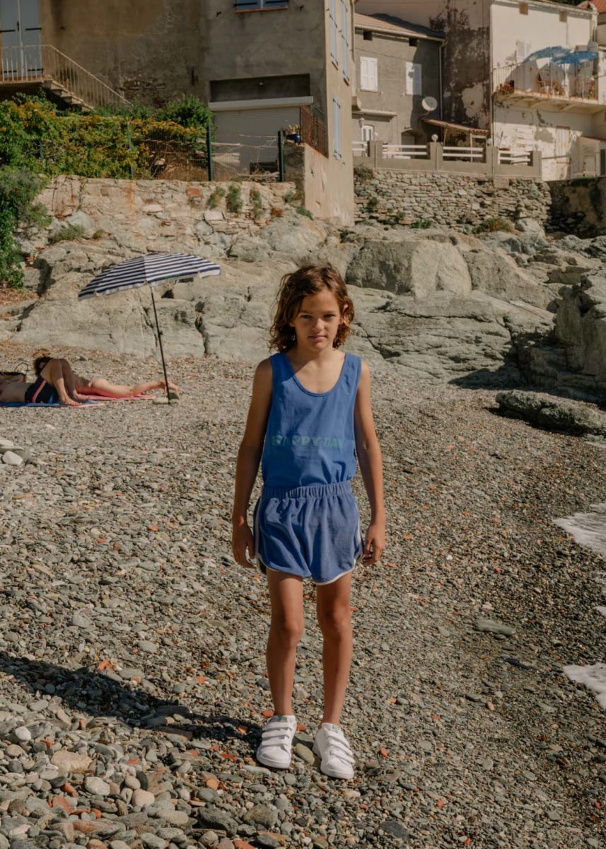 Débardeur Marcel Jersey - Super Blue
