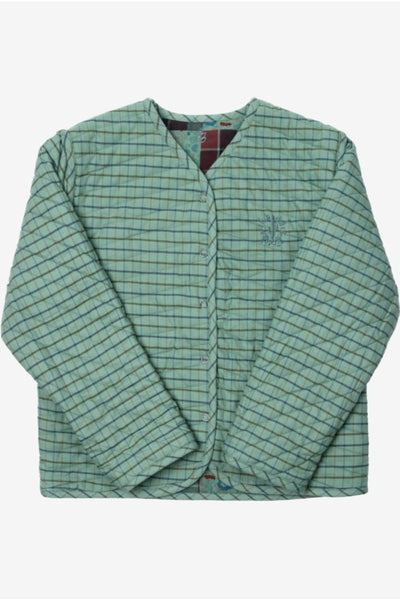 Children's Patchwork Jacket - Celadon