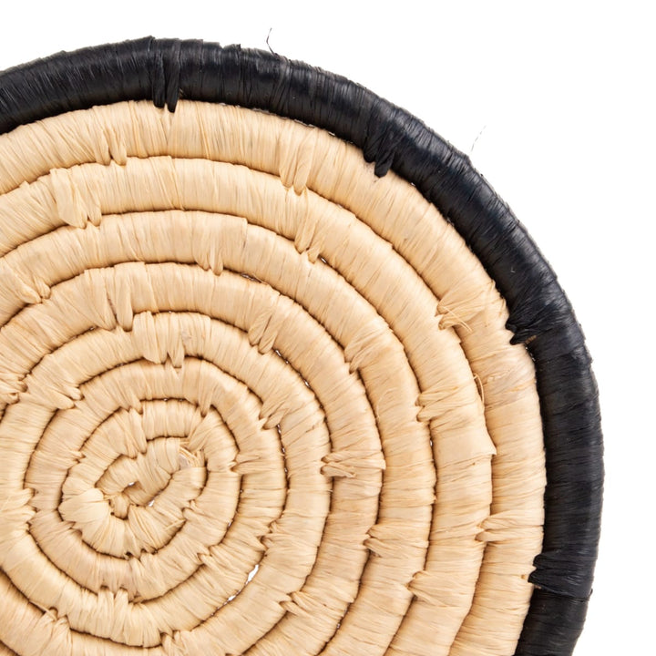 Modern Coasters - Dark Gray Rim, Set of 4