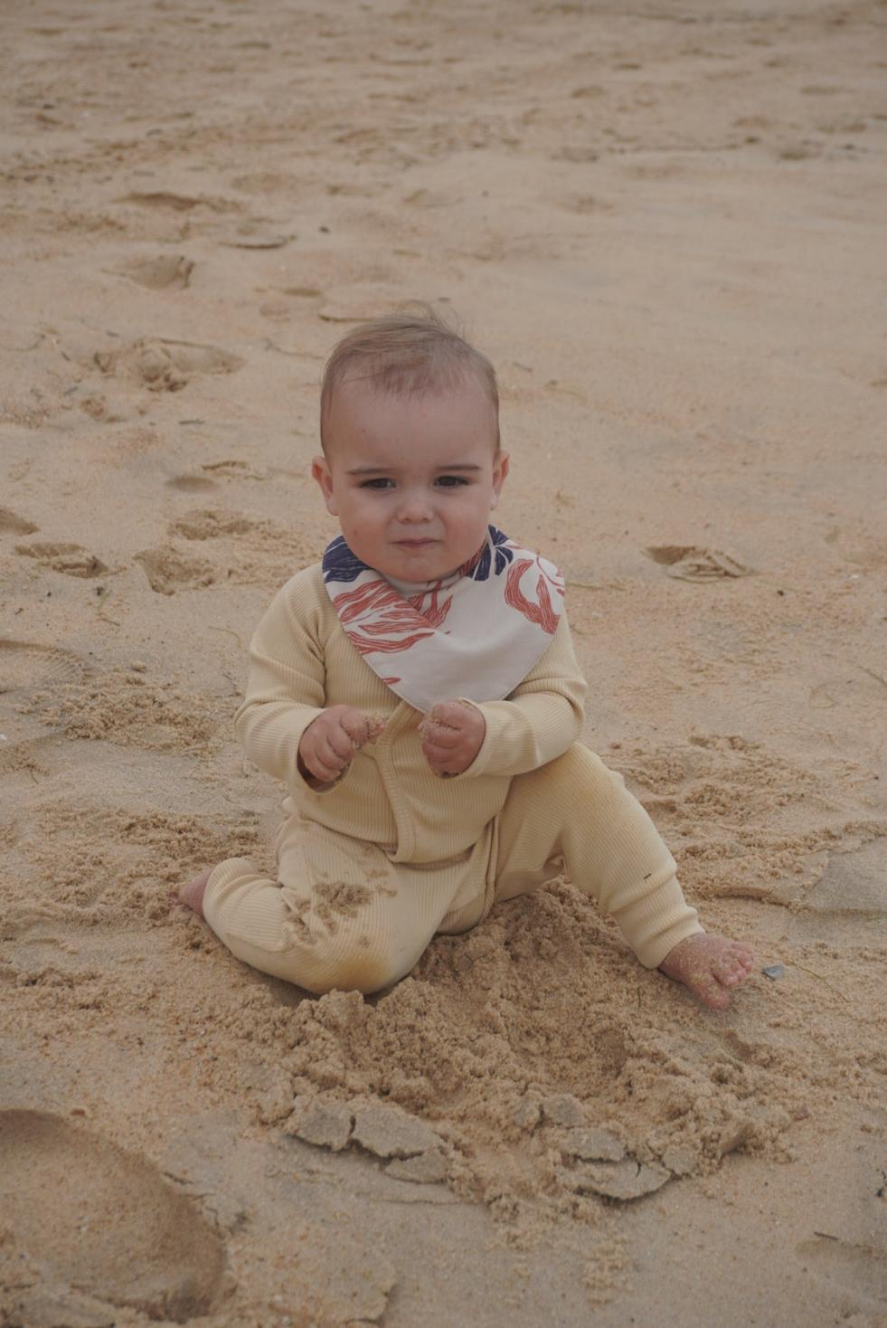 Organic Pima Cotton Kimono Baby Onesie - Light Yellow