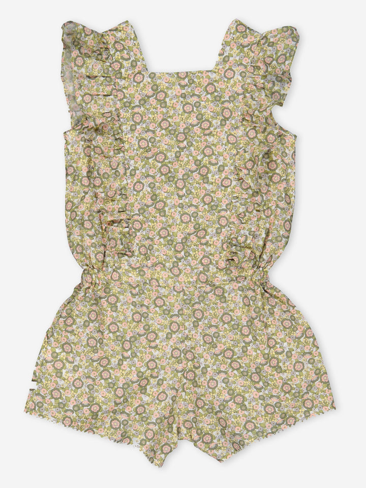 Agapanthe Floral Romper - Sprout