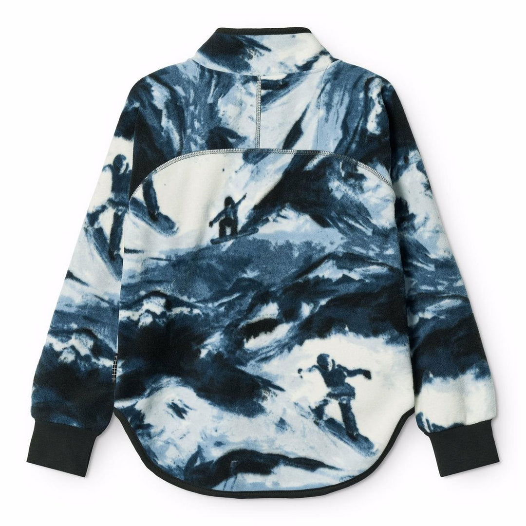 Ulani Fleece Jackets - Arty Mountains
