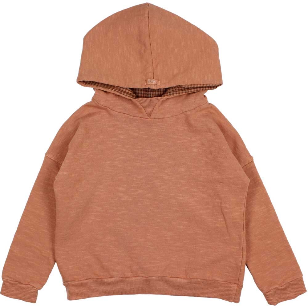 Plain Hoodie Sweatshirt - Hazel Sweatshirts Buho 