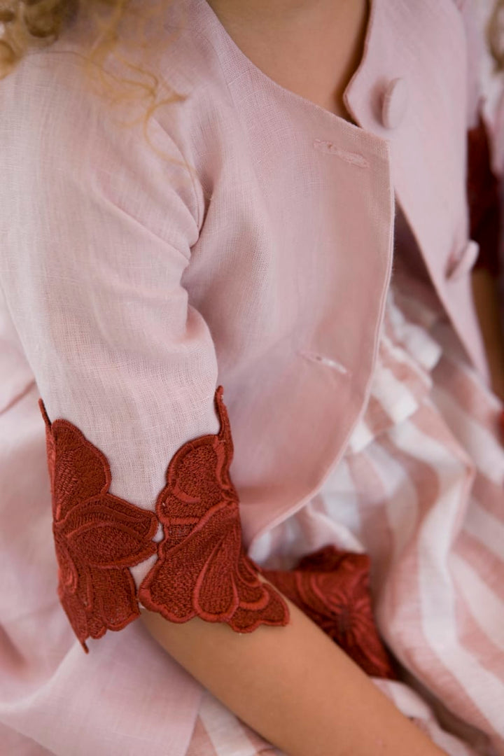 Caterina - Pink & Rust Flower