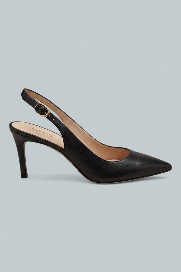 Power Slingback Pumps - Black