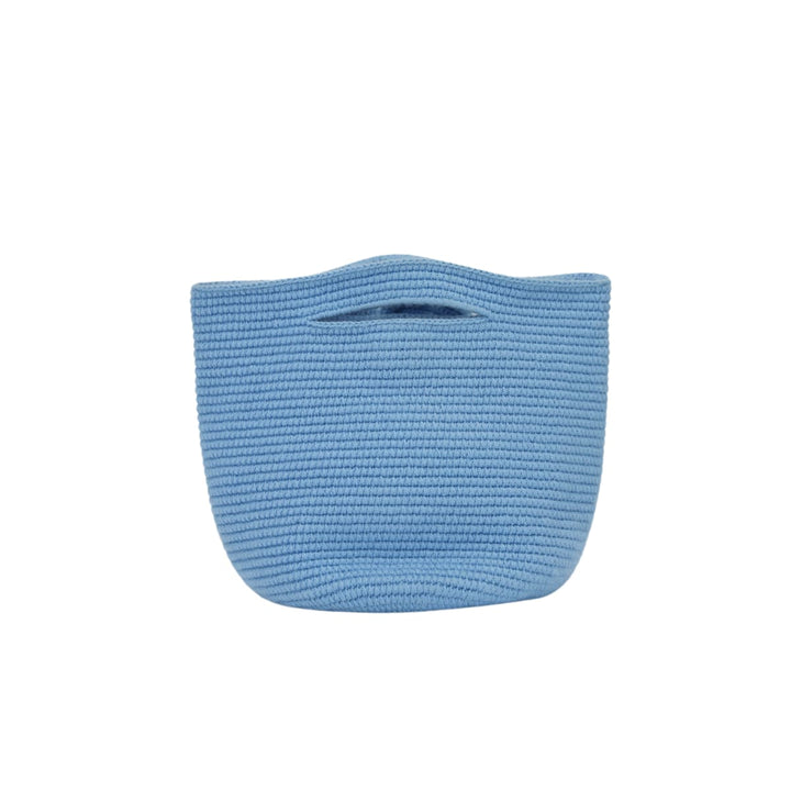 Mini Rose Tote - Blue