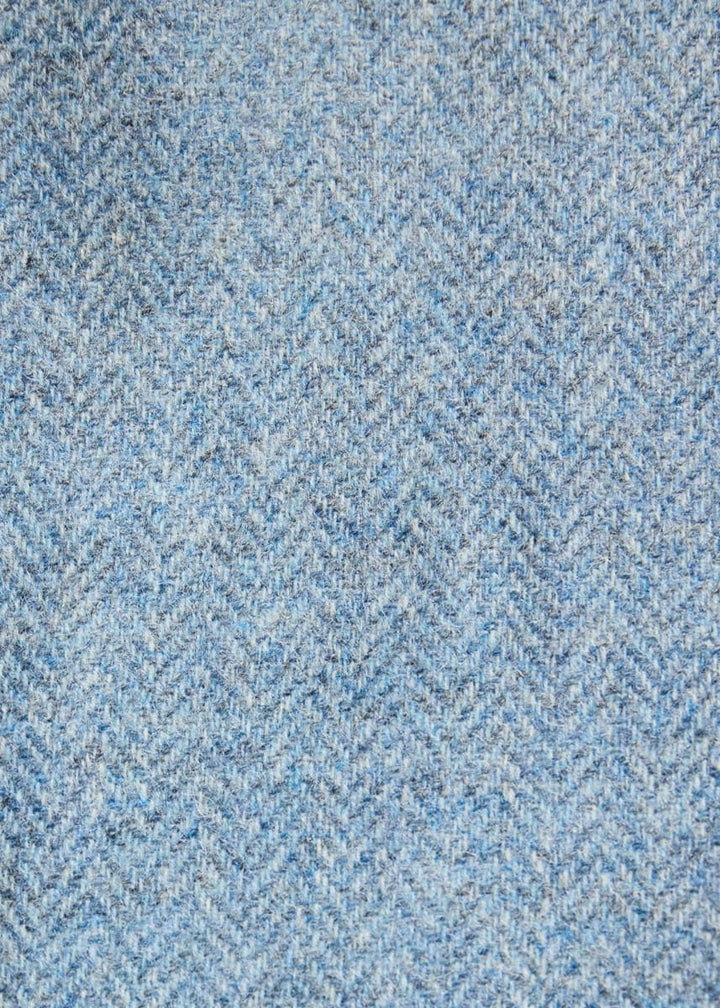 Shetland Wool Dress Trouser - Light Blue