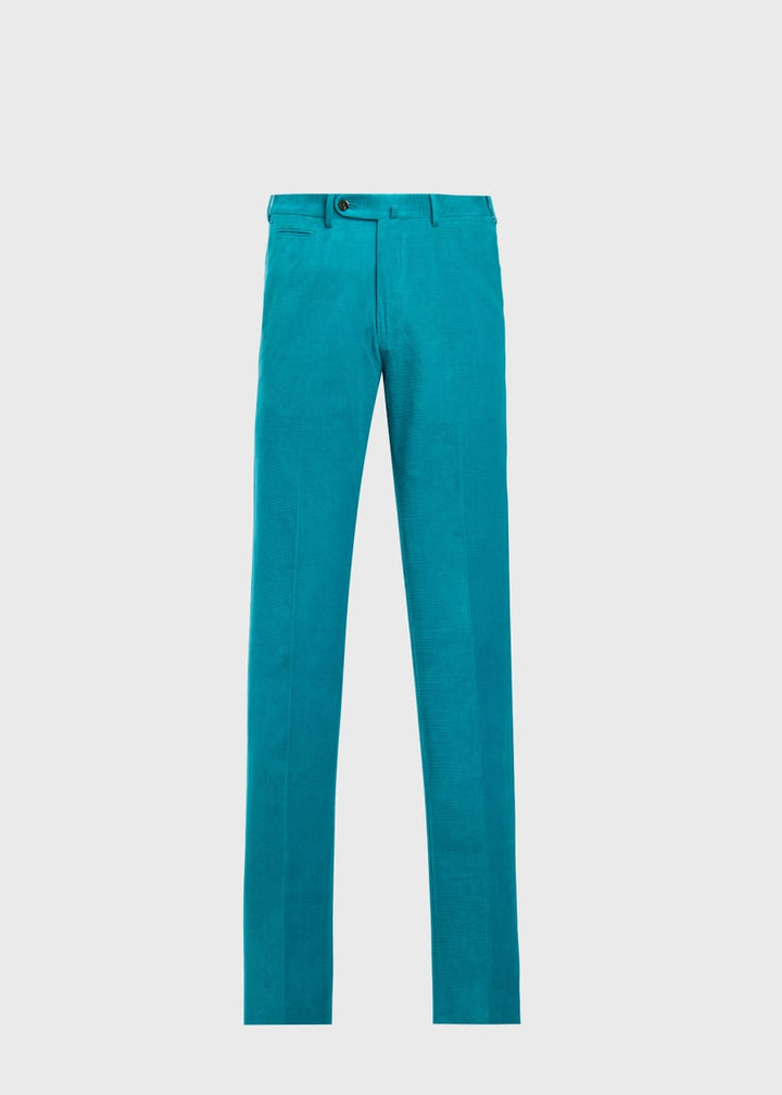 Cotton Horizontal Pincord - Turquoise