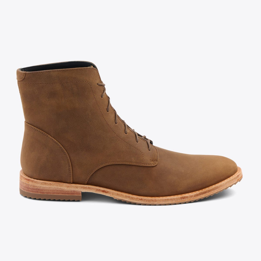 Everyday Lace-Up Boot - Tobacco