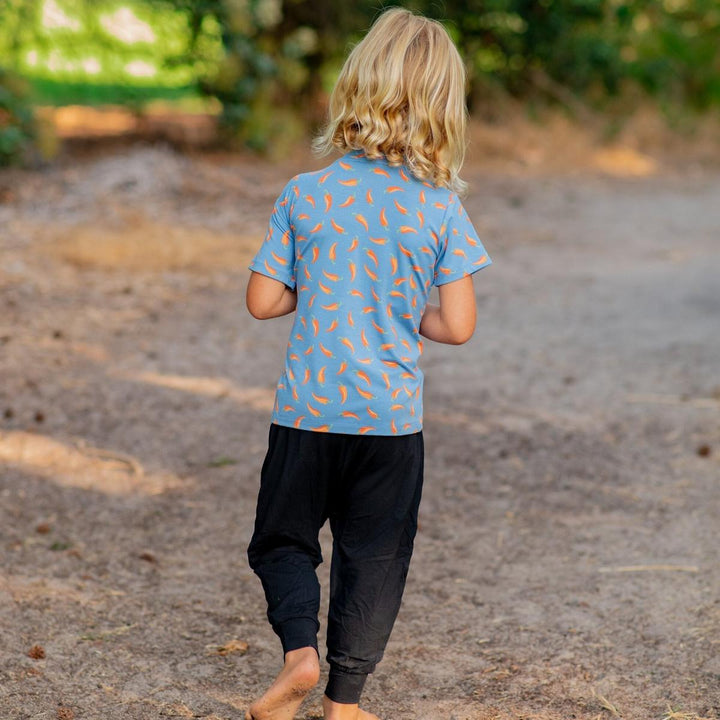 Crew Neck Tee - Chili Pepper