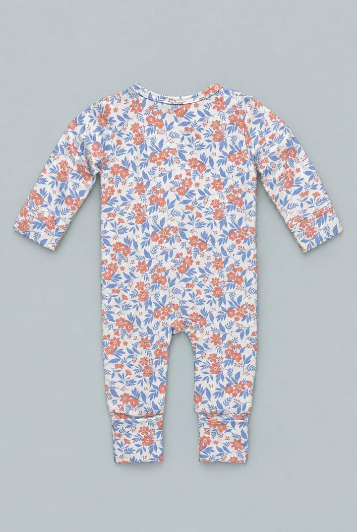 Convertible Romper - Vintage Flower Pink