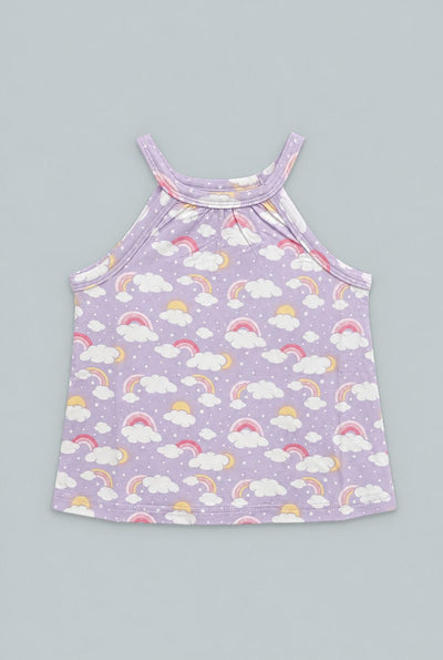 Strappy Tank - Rainbow Clouds