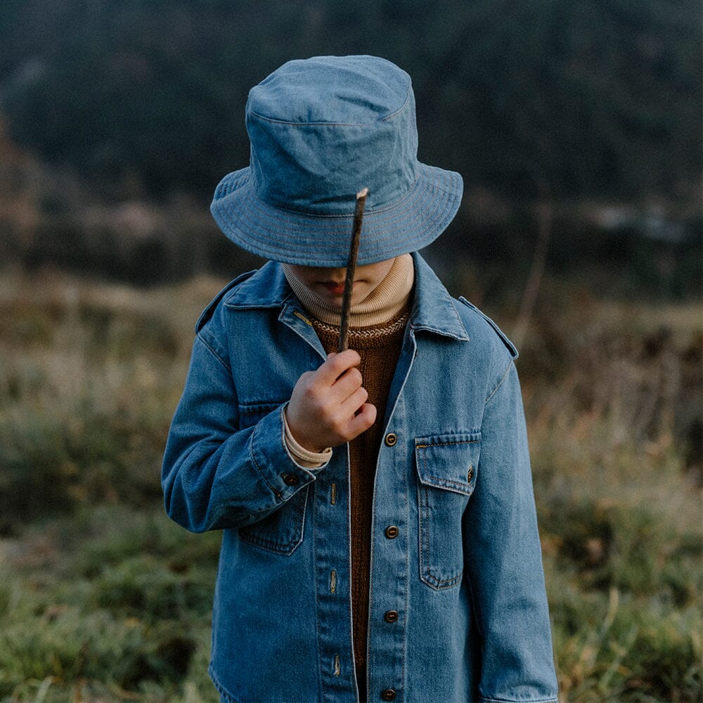 Paul Shirt - Classic Washed Denim Button Down Shirts Bebe Organic 