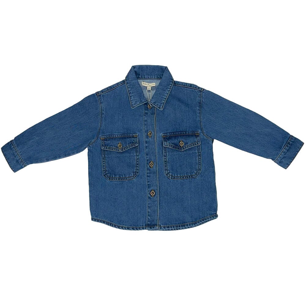 Paul Shirt - Classic Washed Denim Button Down Shirts Bebe Organic 