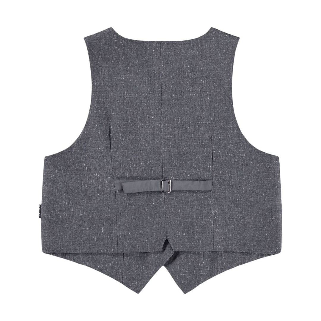 Hollie - Grey Silver Check