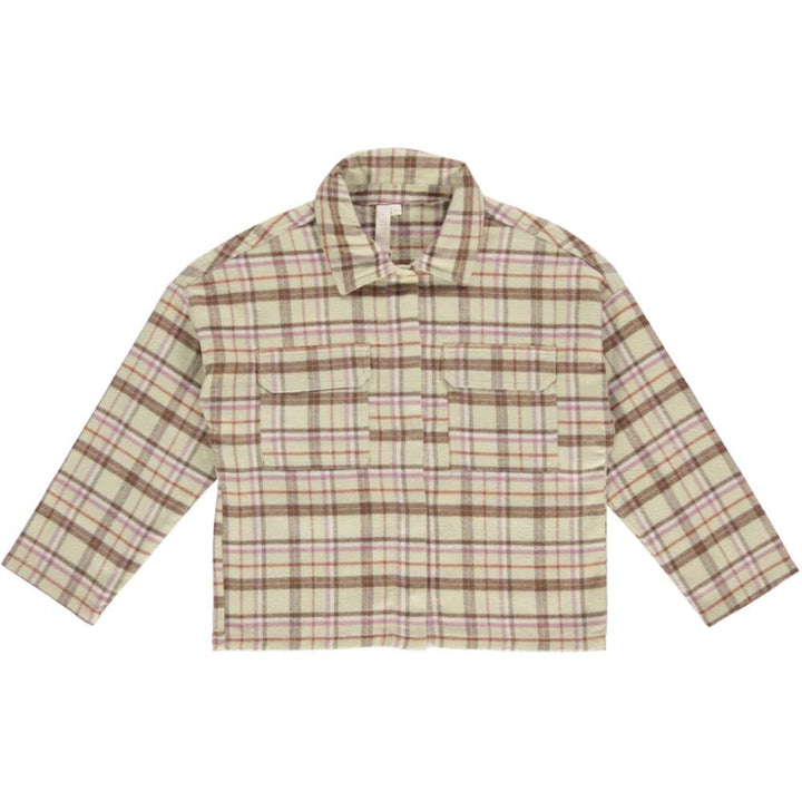 Pepe Flannel Overshirt - Flannel Plaid Button Down Shirts Liilu