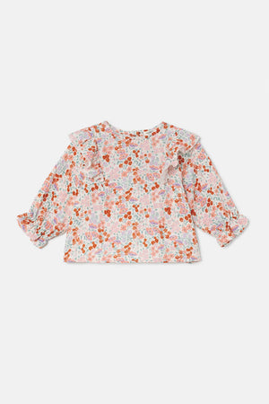 Sweet Floral Baby Blouse - Unique