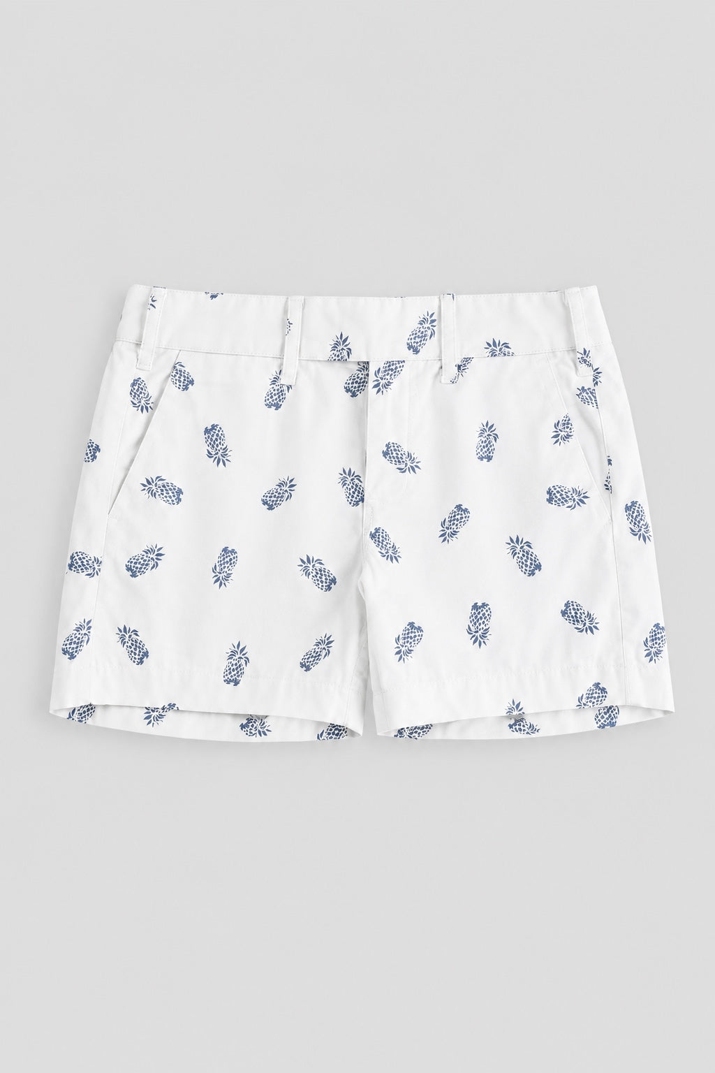 Pina Colada Print 4" Short - White Pina Colada