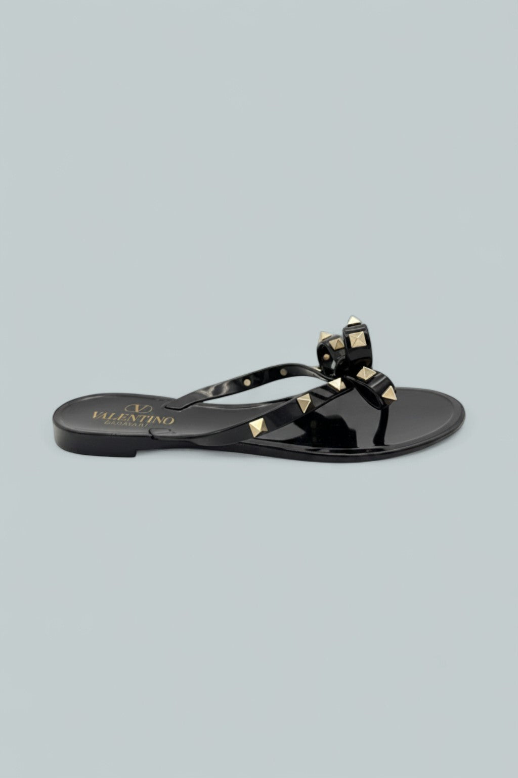 Rockstud Rubber Slipper - Poudre