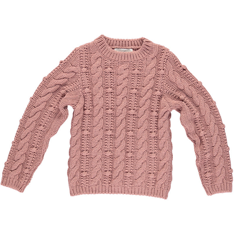 Wild Unisex Chunky Knit Jumper - Rose