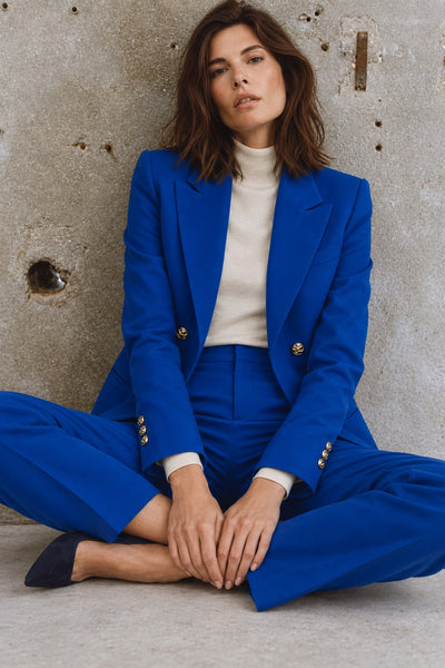 Portia Blazer - Sapphire