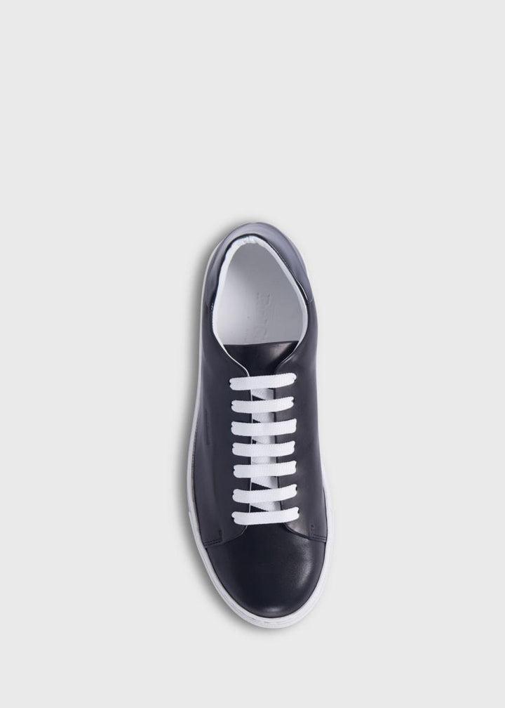 Homer Leather Sneaker - Black