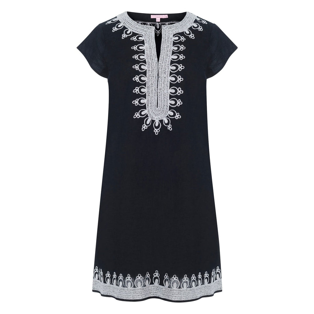 Rowena Tunic - Black/White