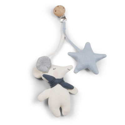 Sleepy Mouse Toy - Aqua Sea