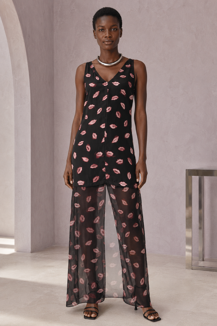 Katrin Dress - Black Kisses
