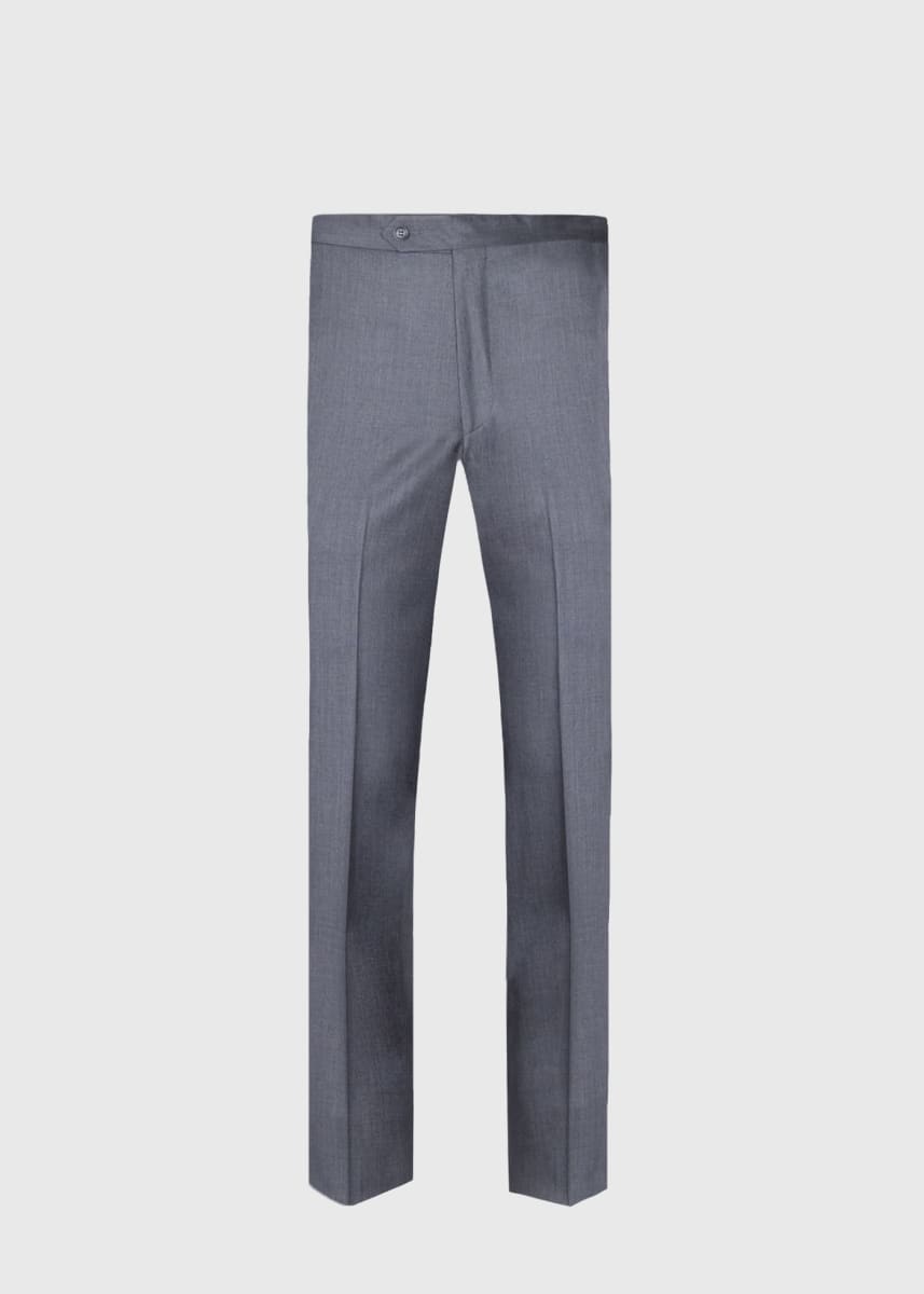 Super 110s Wool Paul Suit - Mid Grey