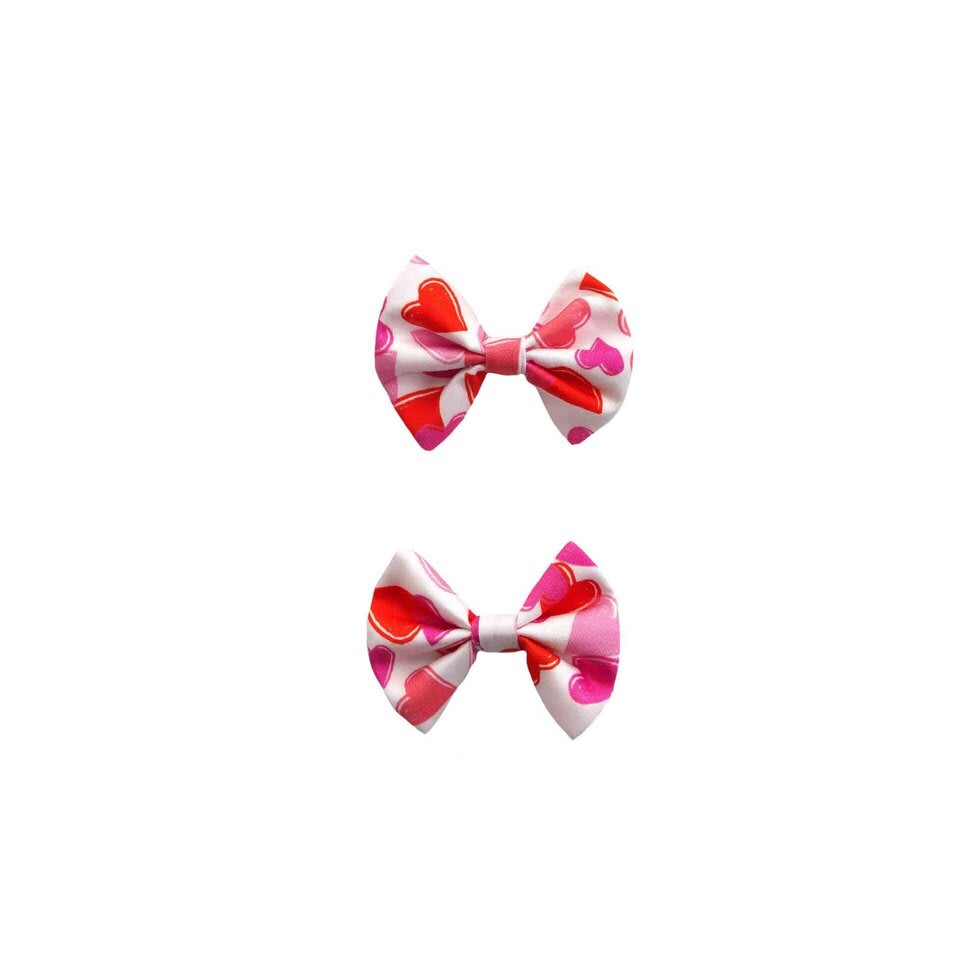 Confetti Heart Two-piece Hairclips