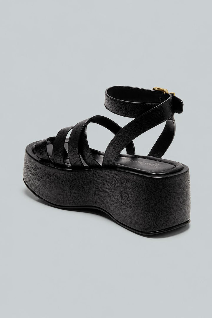 Women's Hazel Platform Sandals - Black
