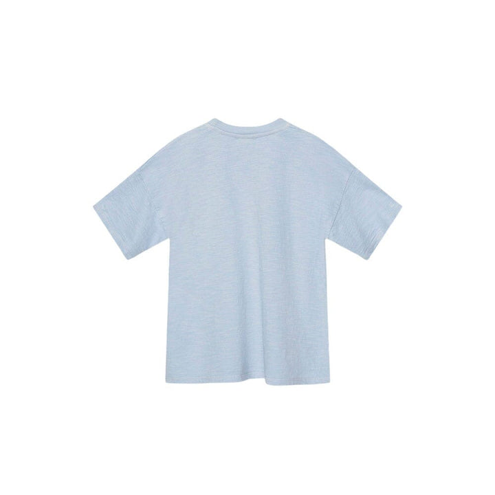 Slub Patch Pocket T-Shirt - Blue Tees My Little Cozmo 