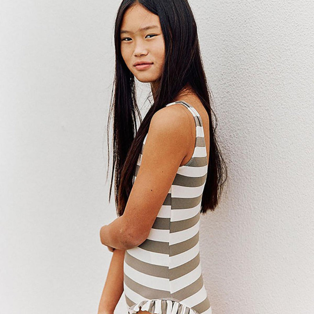 Lexy The Sporty Chic Swimsuit - Terra Stripe