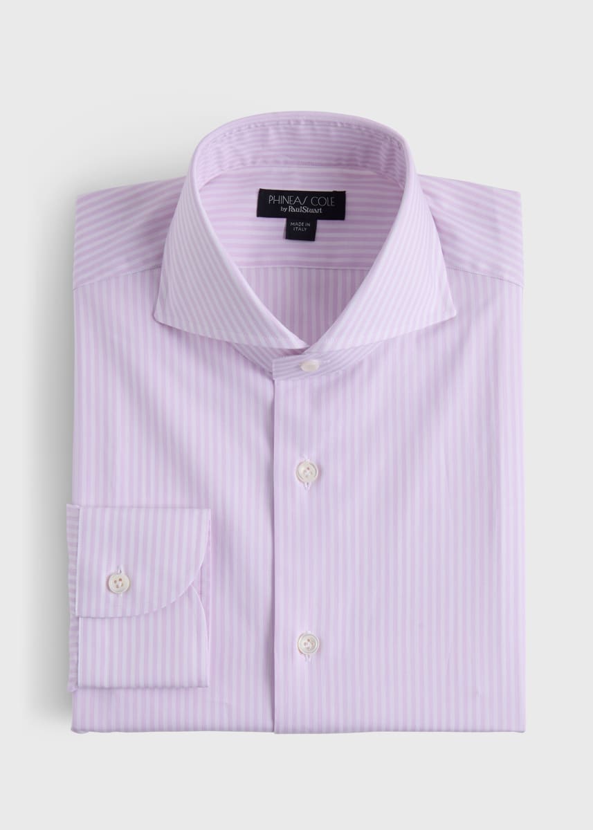 Stripe Dress Shirt - Purple