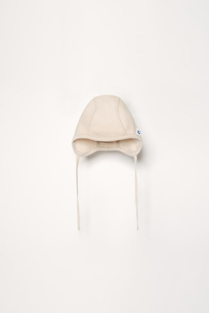 Organic Pima cotton baby hat - Sand
