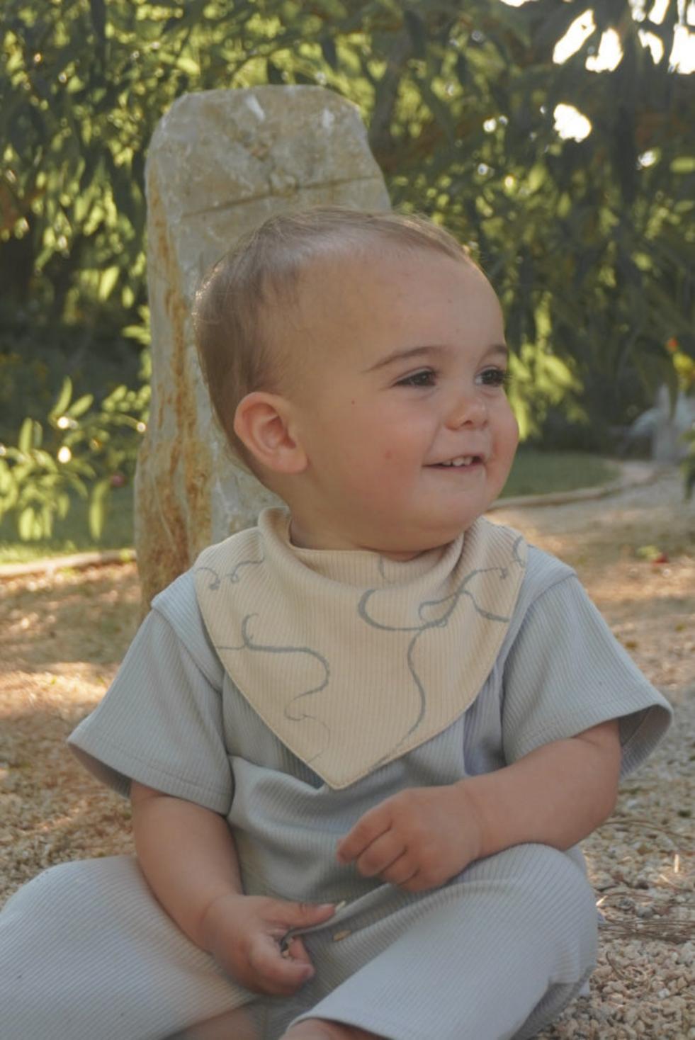 Organic Pima Cotton Bib - Breeze